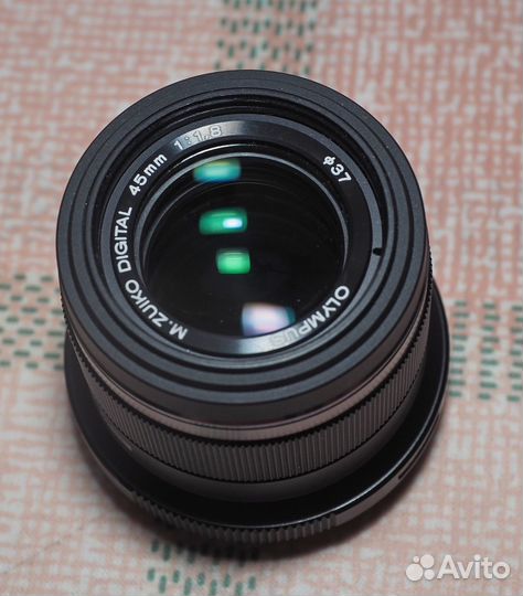 Объектив olympus 45mm 1.8