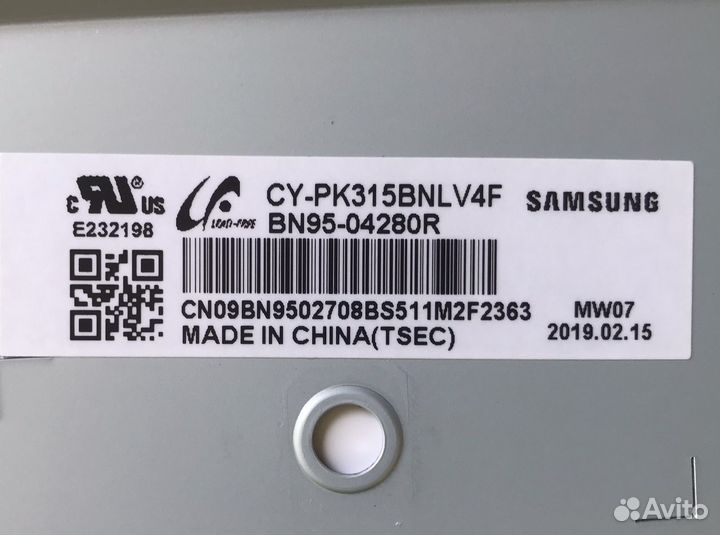 Запчасти «Samsung» C32F391FWI