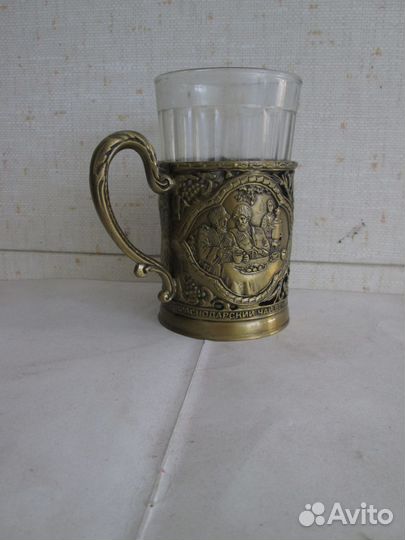 Подстаканник и стакан