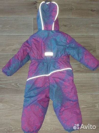 Зимний комбинезон для девочки 92