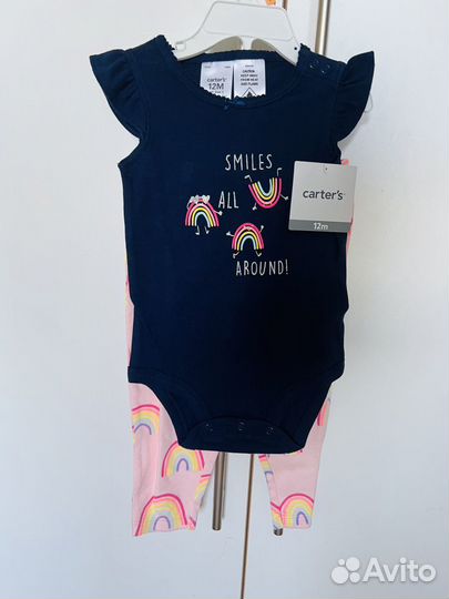 Carters комплект новый 12 m