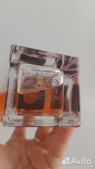 Dolce & Gabbana 100 ml, без коробки, тестер