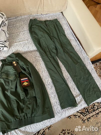Офисная военная форма зеленая
