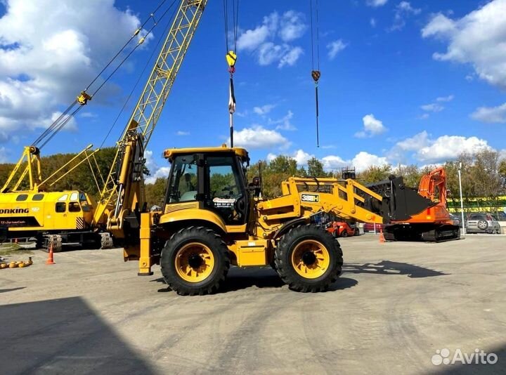 Экскаватор-погрузчик Shanmon 388H, 2024
