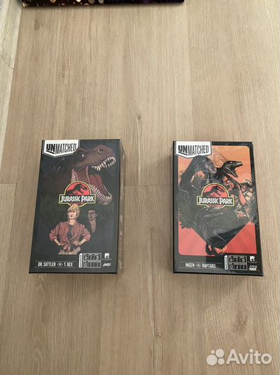 Настольная игра-unmatched jurassic park