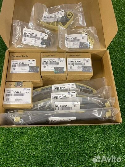 Комплект цепи грм Genesis G80 G90 Equus K900