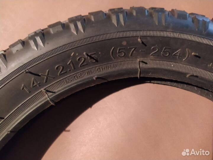 Покрышка шина для велосипеда на 14