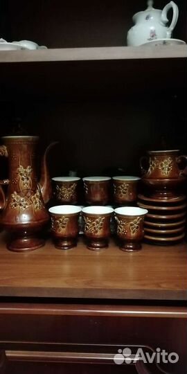 Сервиз кофейный керамика