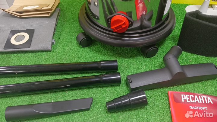 Строительный пылесос Ресанта пс-1500/30