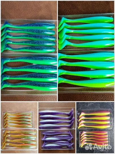 Силиконовые приманки реплики Чопи тейл