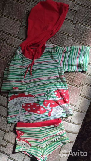 Плавки+кофта сетка