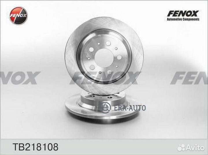 Fenox TB218108 Диск торм