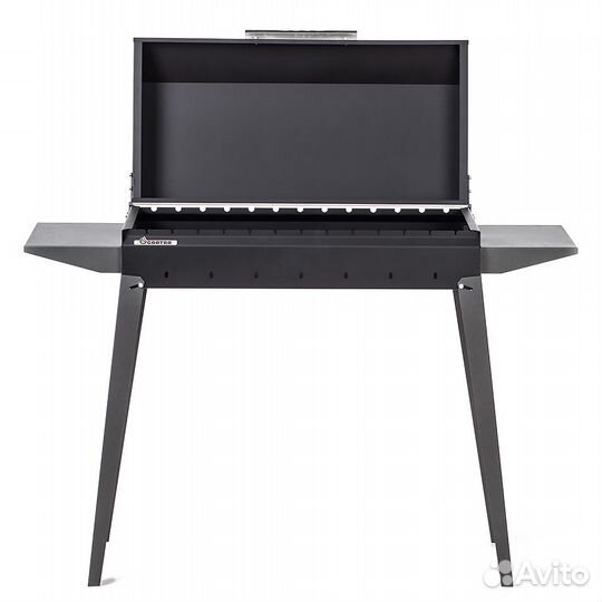 Мангал с крышкой гриль и складными ножками