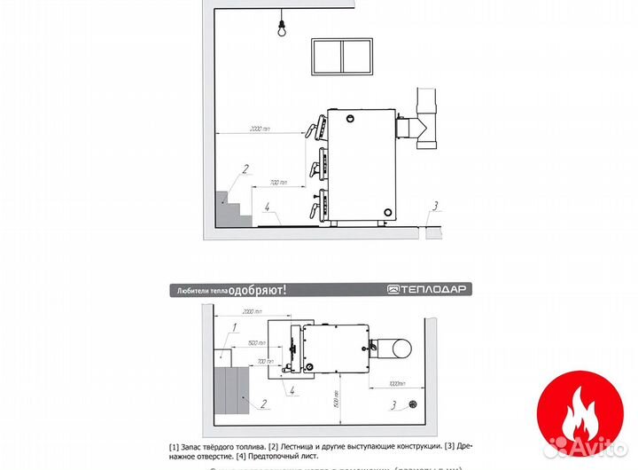 Твердотопливный котел теплодар куппер про-28 (2.0)