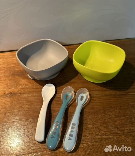 Посуда beaba для первого прикорма