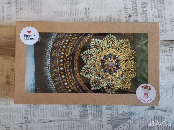 Обложка на паспорт ручная работа