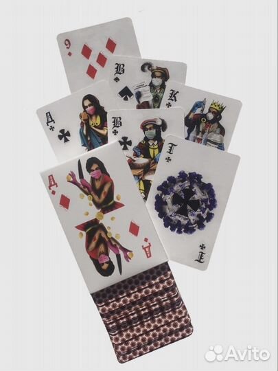 Карты игральные Стоп Ковид 36 л