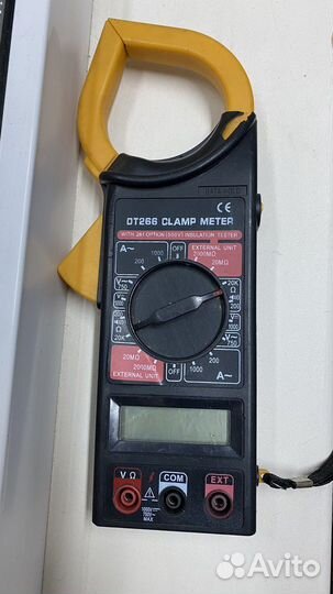 Мультиметр - клещи. DT266