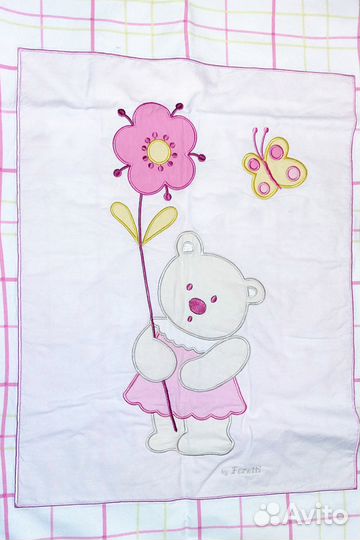 Комплект в кроватку, с бортиками. Feretti, Италия