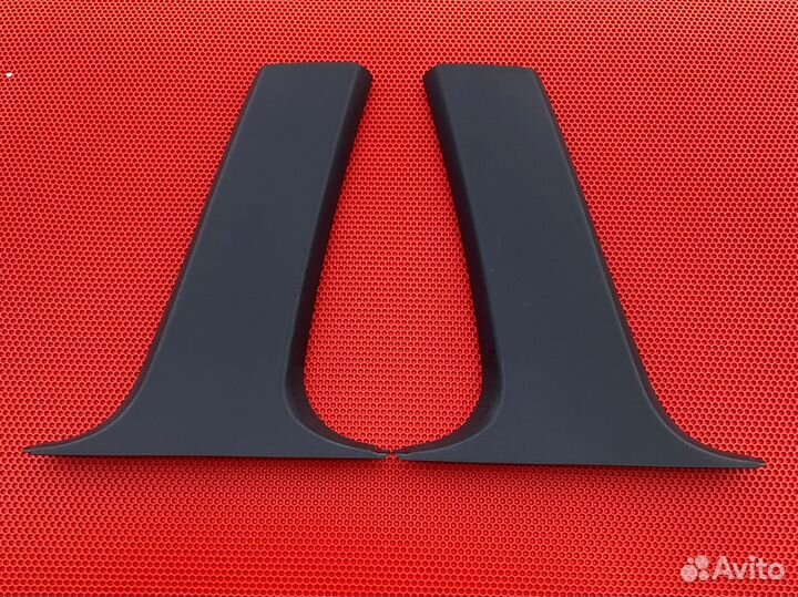 Обшивка центральной стойки внутренняя citroen c4