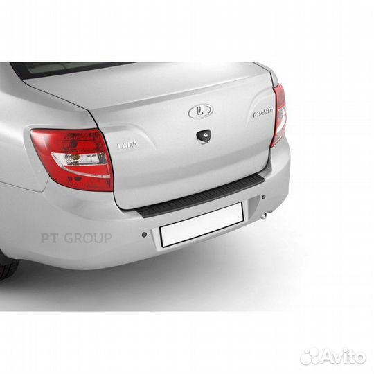 Накладка на задний бампер приора, веста, гранта