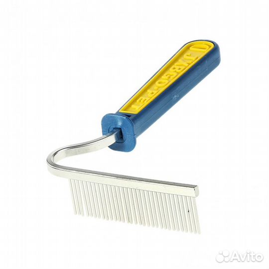 Расческа Buddy грабли цветные с изогнутой ручкой 1