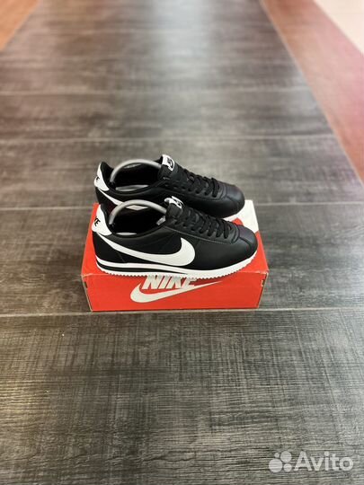 Кроссовки nike cortez кожаный