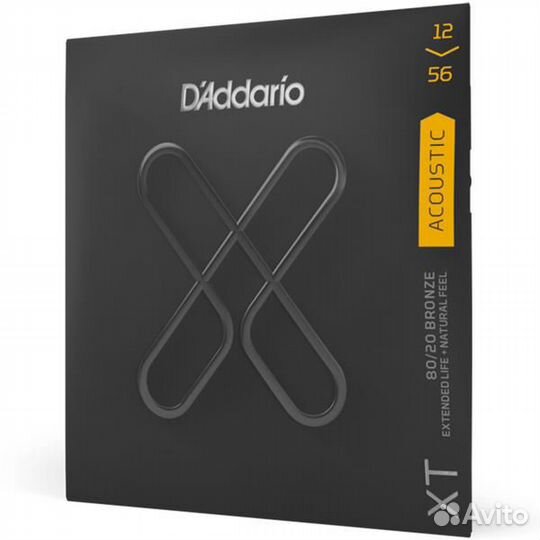 Струны для акустической гитары D'Addario xtabr1256