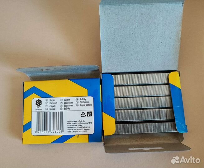 Скобы для степлера