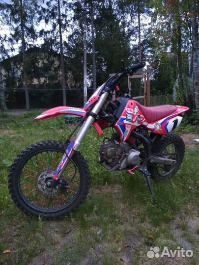 Питбайк apollo 125 старт