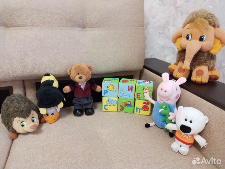 Игрушки мягкие