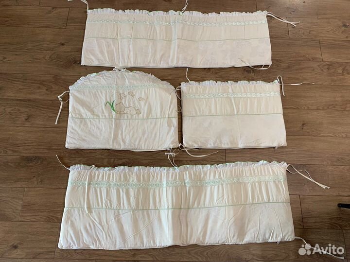 Бортики в детскую кроватку