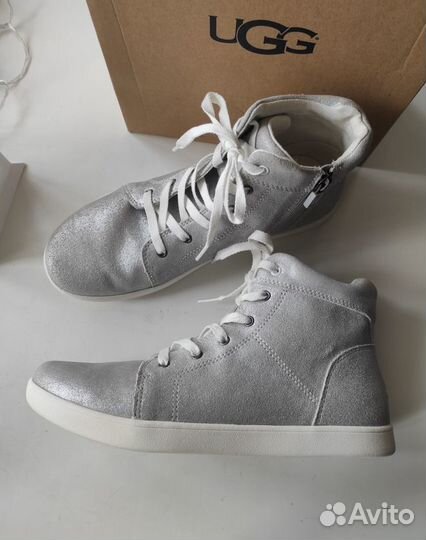 Новые ботинки UGG Оригинал кожа демисезонные угг