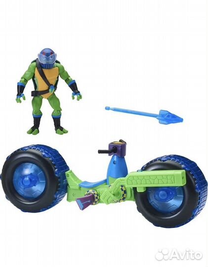 Tmnt мотоцикл с фигуркой