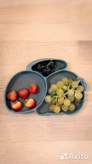 Силиконовая тарелка детская