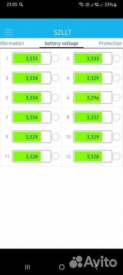 Аккумулятор 36в 12500мА/ч