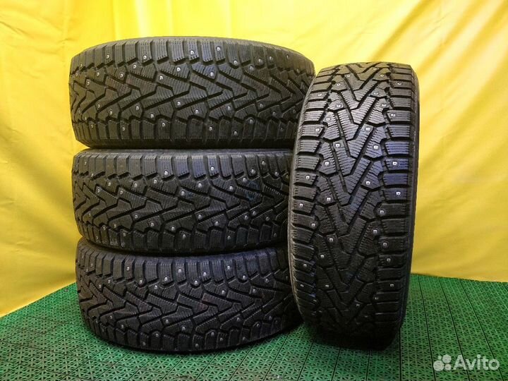 Шины 225 65 r17 шипы. Pirelli Ice Zero fr.