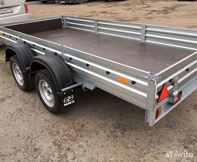 2-осный прицеп Мзса 3,5 х 1,5 борт 30 см