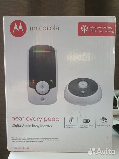 Радионяня Motorola MBP160