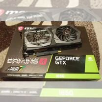 Видеокарта MSI GeForse gtx 1650 gaming x