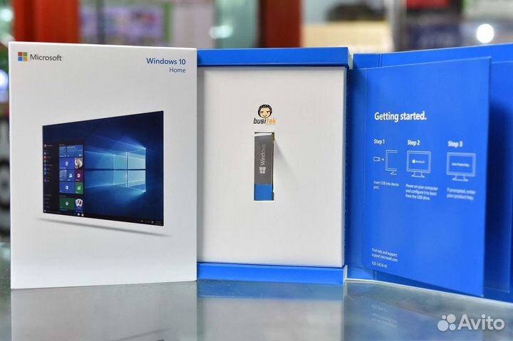 Windows 10 Home BOX. Лицензия