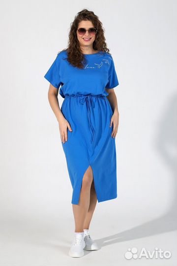 Платье женское Джаззи-1 синий