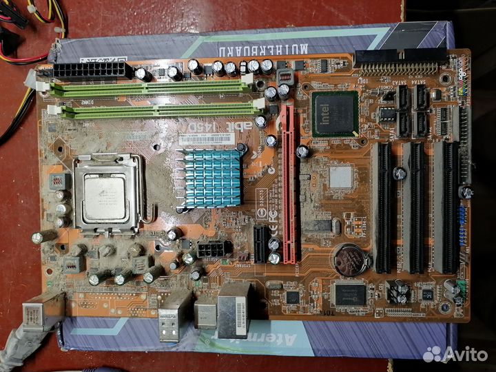 Материнские платы с процессорами