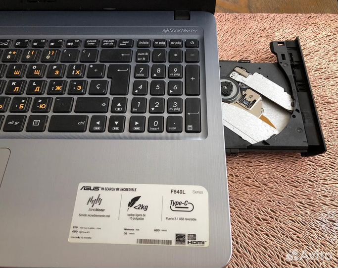 Asus F540LA 15.6