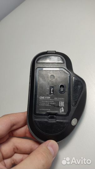 Мышь беспроводная dexp WM-12002BU