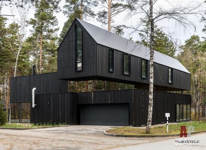 Разноширинная фасадная доска термопихта