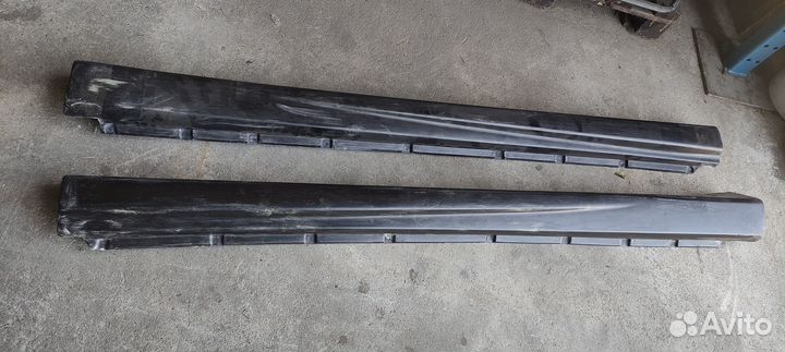 Пороги от обвеса lexus rx 2 поколения