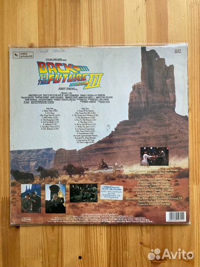 Back To The Future III - OST (винил первый пресс)