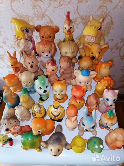 Резиновые игрушки СССР