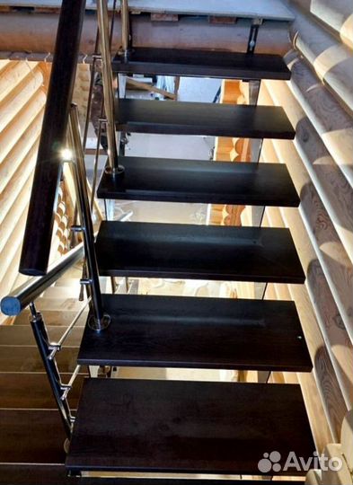 Лестницы с поворотом под ключ